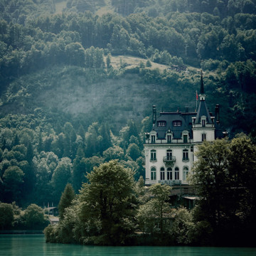 Just like in the fairytal. 
Iseltwald, Switzerland.
