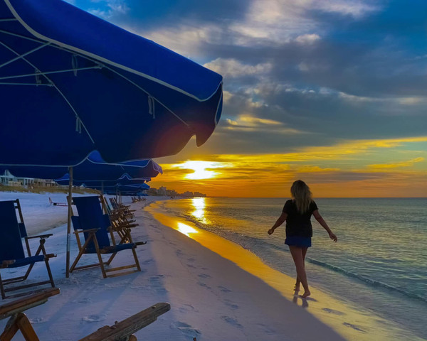 Julia Sundstrom — Sunrise Stroll, Destin FL