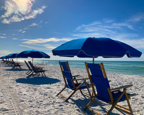 Julia Sundstrom — Beach Umbrellas, Destin FL