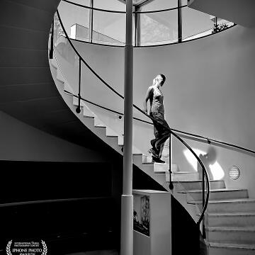 "Yinyang Staircase" Humlebæk, Denmark.