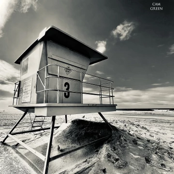 “Off duty.” Huntington Beach, CA.