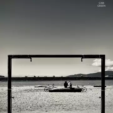 "2 frames are better than 1." English Bay Beach, Vancouver, Canada.