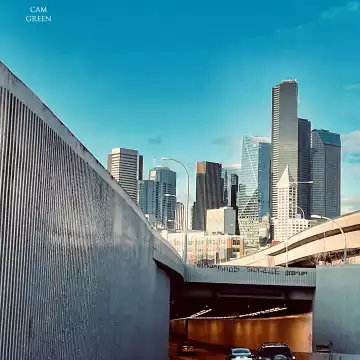 "See ya on the other side, Seattle." Waterfront, Seattle.