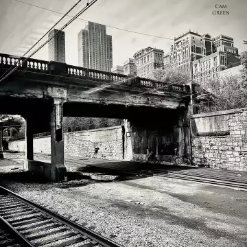 "Rain Tracks." Chicago, Illinois.