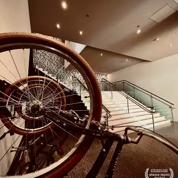 "Maybe take the stairs." Shorebreak Hotel, Huntington Beach, CA.