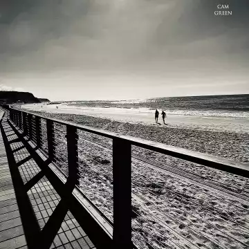 "Keep your distance." Crystal Cove, CA.