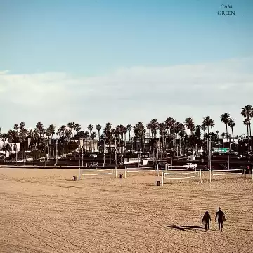 “Surf & volley.” Huntington Beach, CA.
