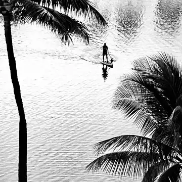 “WhassSUP!” Waikīkī, Oahu.