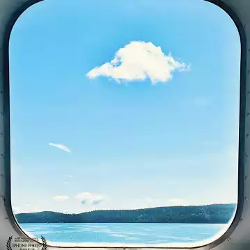 “Floating frame.” San Juan Islands, WA.