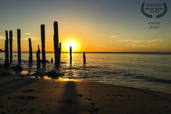 I took this photo at a beach in Adelaide – Australia. South Australia is a special bit of our country with magical views everywhere. I drove 1058km in 14hrs. from Melbourne to Adelaide and decided to take a stroll on the beach after a long day, I was humbled by this stunning sunset<br />
<br />
'Always take the scenic route.' — Unknown
