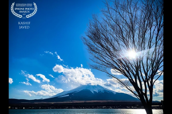 I took this photo during my recent trip to Japan, it was a coldish spring day with beautiful blue skies. One can never get tired of Mount Fuji’s views, no words or photographs can completely describe the majesty of Mount Fuji. 'The day, water, sun, moon, night - I do not have to purchase these things with money' – Plautis