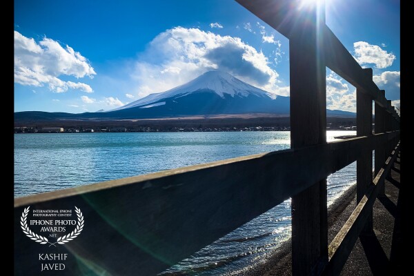I took this photo during my recent trip to Japan, it was a coldish spring day with beautiful blue skies. One can never get tired of Mount Fuji’s views, no words or photographs can completely describe the majesty of Mount Fuji<br />
<br />
‘Keep your face to the sun and you will never see the shadows.’ ― Helen Keller