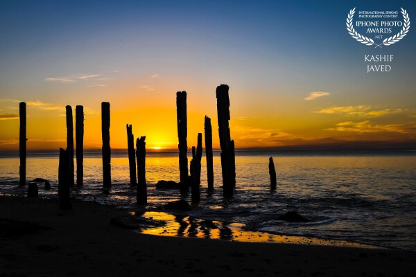 I took this photo at a beach in Adelaide – Australia. South Australia is a special bit of our country with magical views everywhere. No matter how many times you watch sunsets in Adelaide, you will not be disappointed.<br />
'It is almost impossible to watch a sunset and not dream.' — Bernard Williams