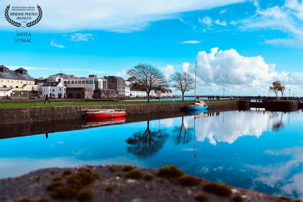 “When looking at an extraordinary landscape, there are no questions, no answers, no desires, no plans, no worries, no past, no present, no future; there is only a deep silence, only a glance!”<br />
<br />
Beautiful day at the Claddagh in Galway City,  Ireland.