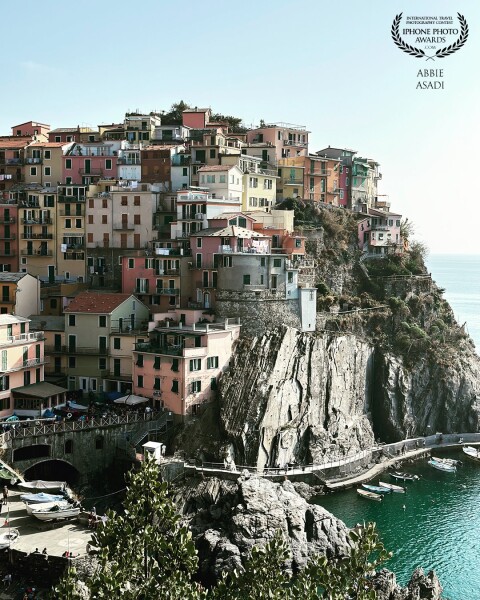 Cinque Terre - the five villages on this beautiful part of the Italian coast. <br />
<br />
So much history, a colour palate to swoon over and a cacophony of leading lines sending your eyes everywhere to soak it all in.