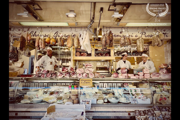 The best kind of food shopping at a small town in Tuscany open market… A 70s vibe .