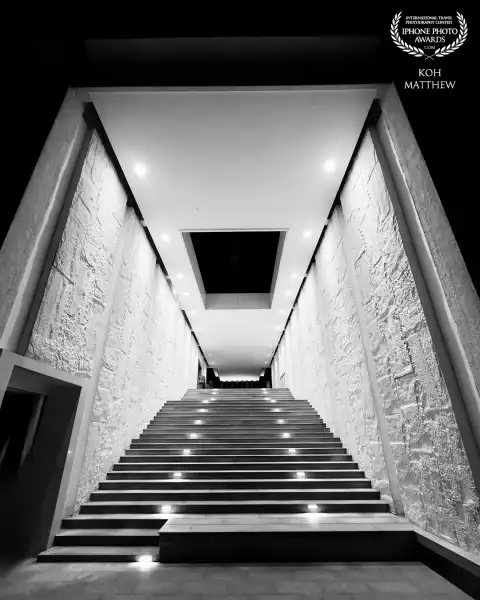 The grand entrance of the montigo