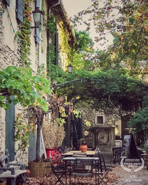 Strolling in Saint-Rémy-de-Provence in south of France.