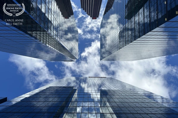 Looking up in Toronto.