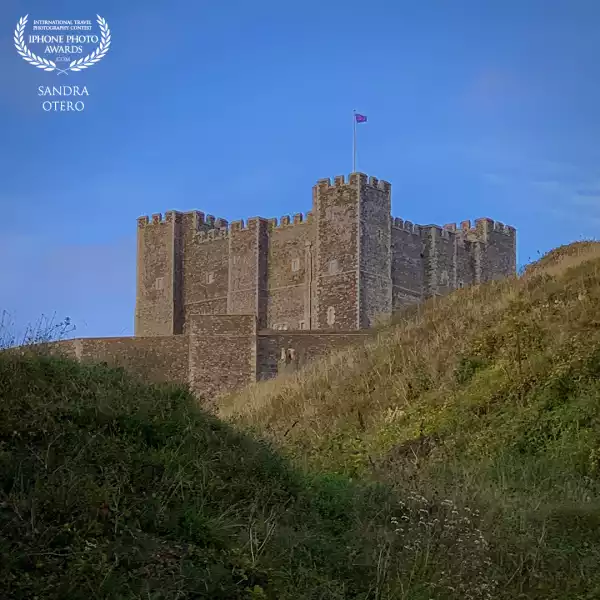 The back side of Dover Castle where the lighting fell just right to emphasize this beautiful structure.