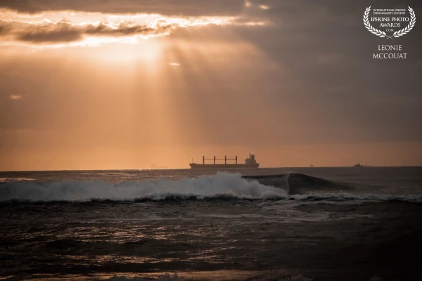 Absolutely love sunrises at our local beach. Never get tired of it. This is one of a few thousand