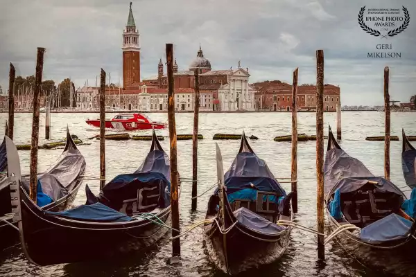 Looking across the canal at San Giorgio Maggiore