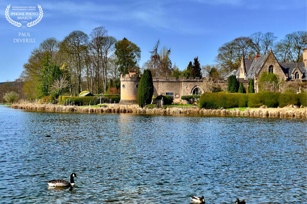 Newstead Abbey grounds, which was the home of Lord Byron