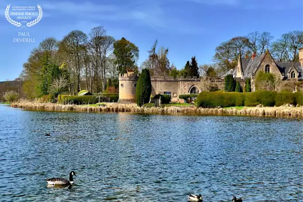 Newstead Abbey grounds, which was the home of Lord Byron