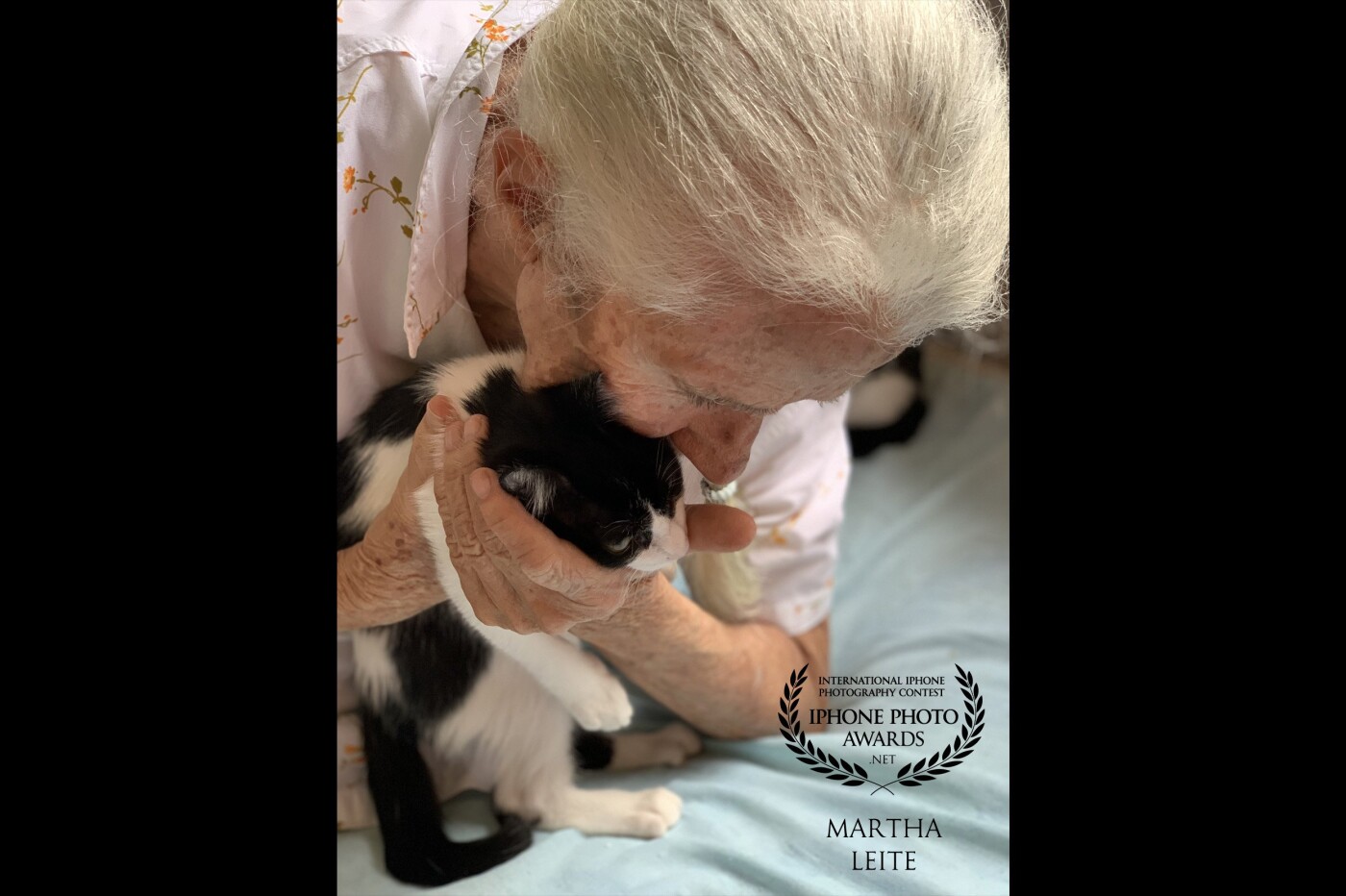 My beautiful 88 years old mother with one of the newest members of our four-legged family. This amazing soul has always loved and respected animals and I’m forever grateful she taught me that.