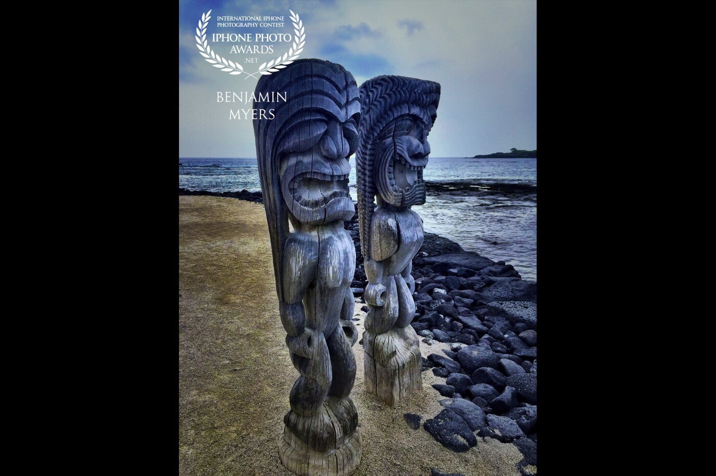 This shot was taken at Pu'uhonua o Honaunau National Historical Park, Big Island, Hawaii. It is referred to as the “City of Refuge” and if you had broken ancient Hawaiian law you could find safety if you made it here. A beautiful place to visit. 