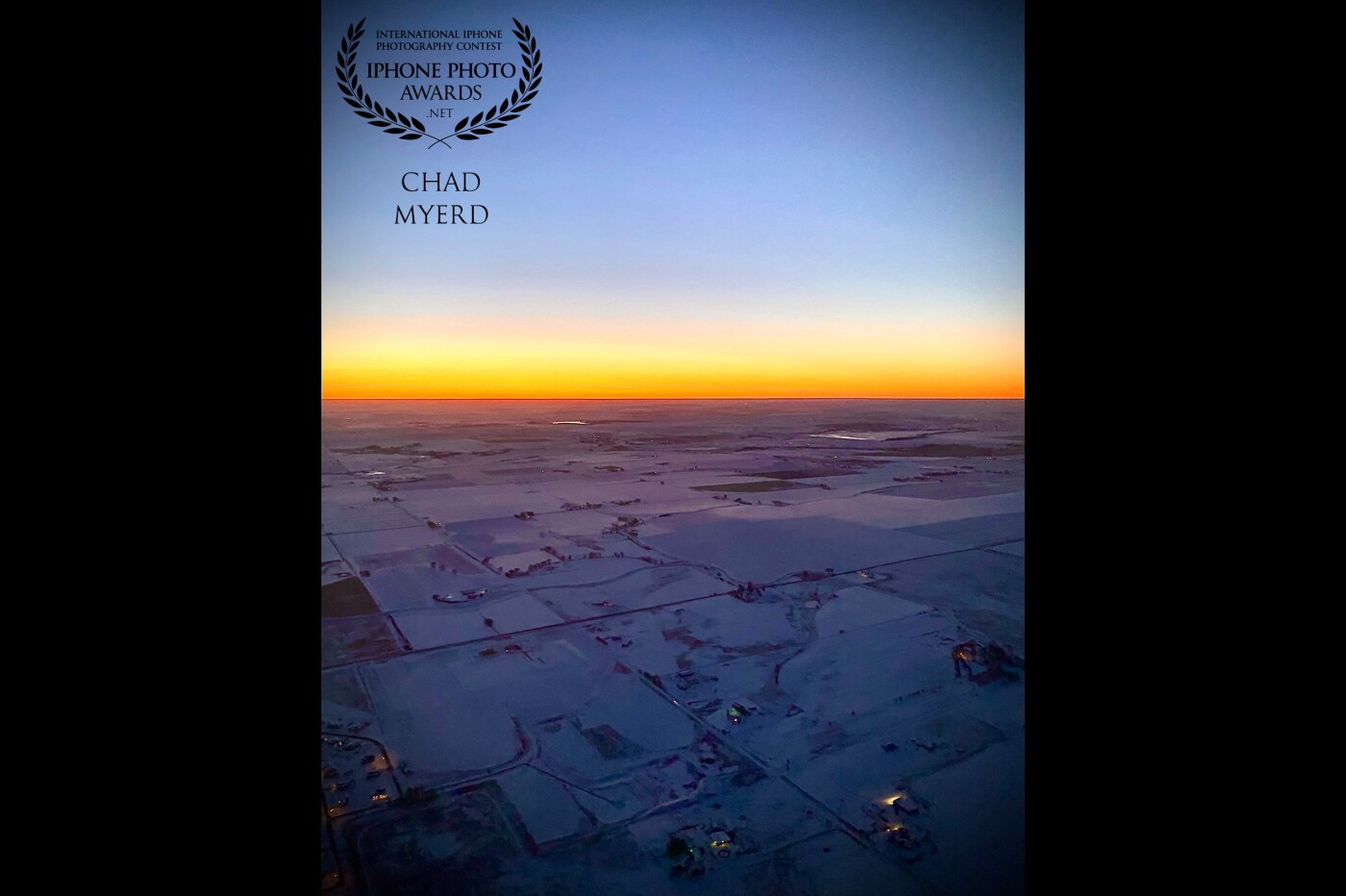 The beautiful Colorado sunrise on my way home from work.   I  took this from the plane window as we approached for our landing.  Enjoying the capabilities of the new 11 pro.