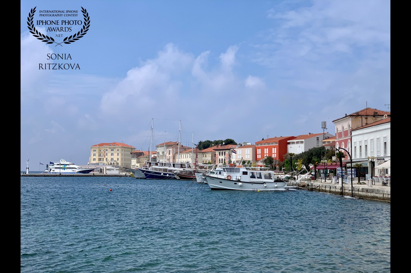 The surroundings of the city Poreč are beautiful. Poreč is a town and municipality on the western coast of the Istrian peninsula, in Istria County, Croatia.