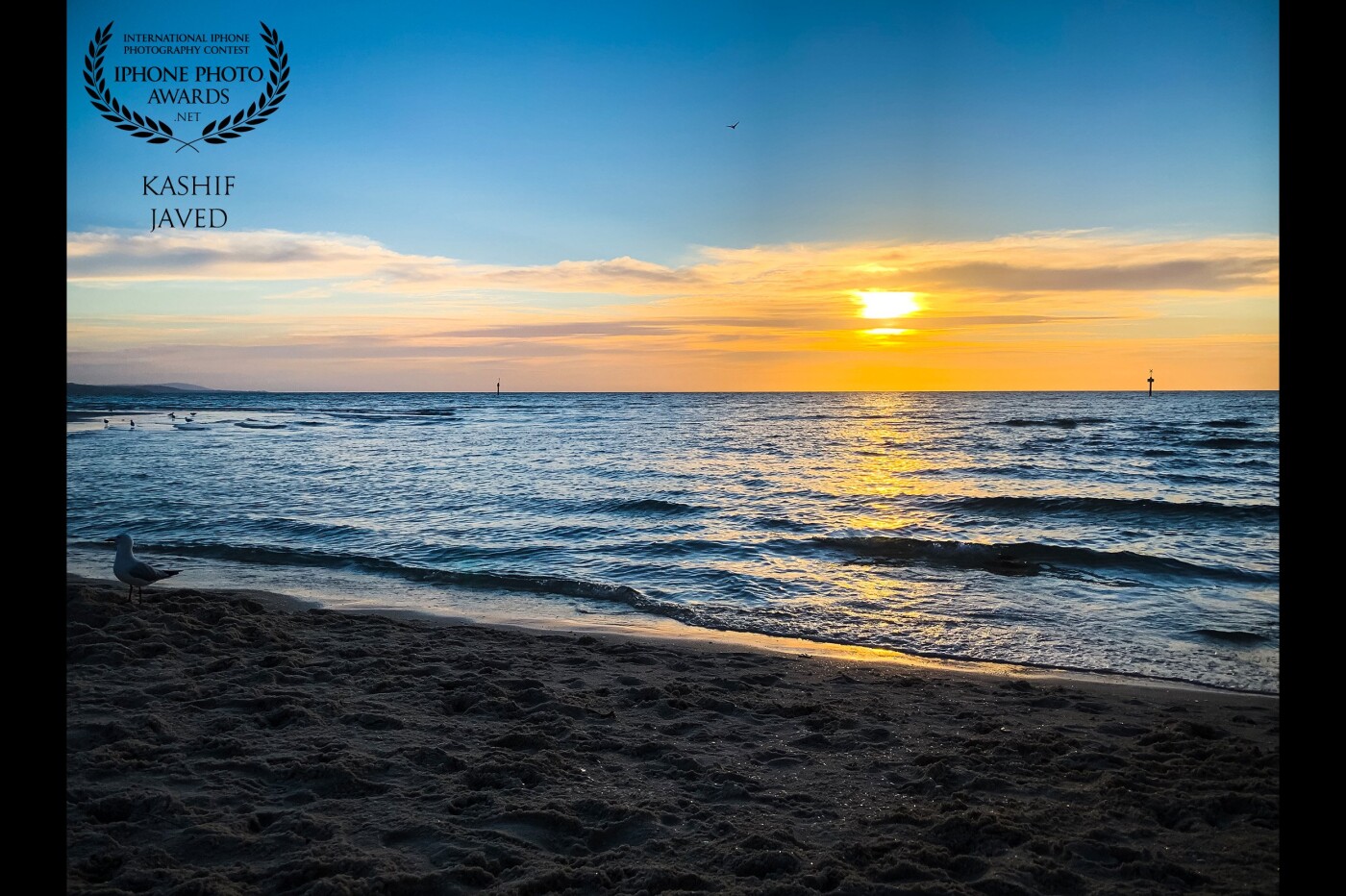 I took this photo at a beach in Melbourne – Australia. Sunsets are very special, no matter how many sunsets one experiences it can never be enough.<br />
<br />
‘To watch a sunset is to connect with the Divine.’ – Gina De Gorna