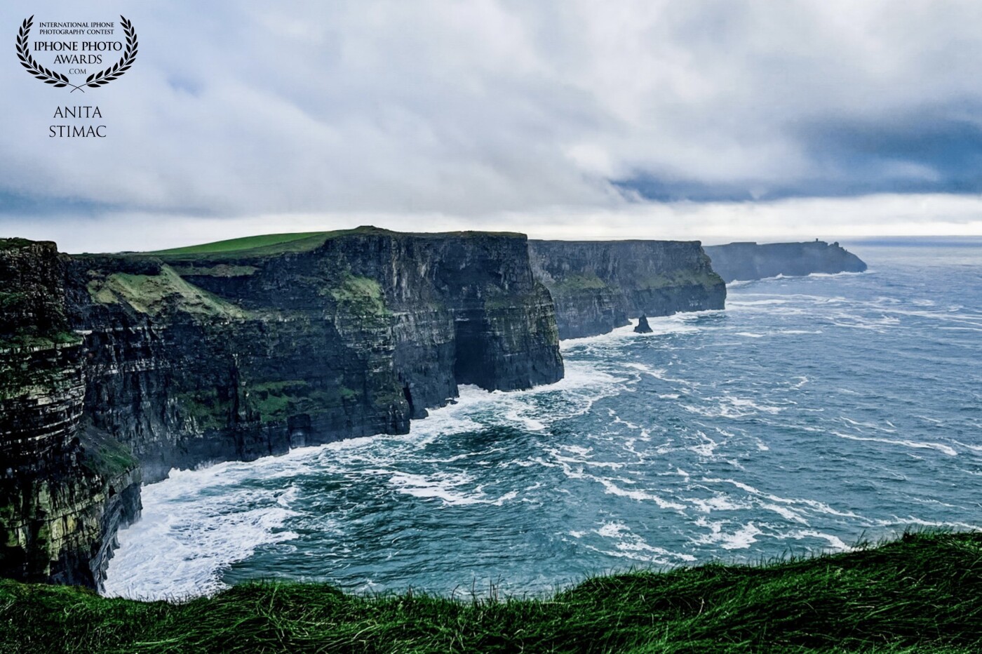 “To be Irish is to stand tall as the cliffs with a soul as deep as the ocean..” - Irish Proverb<br />
<br />
The Cliffs of Moher is the most famous tourist attraction on the west coast of Ireland.