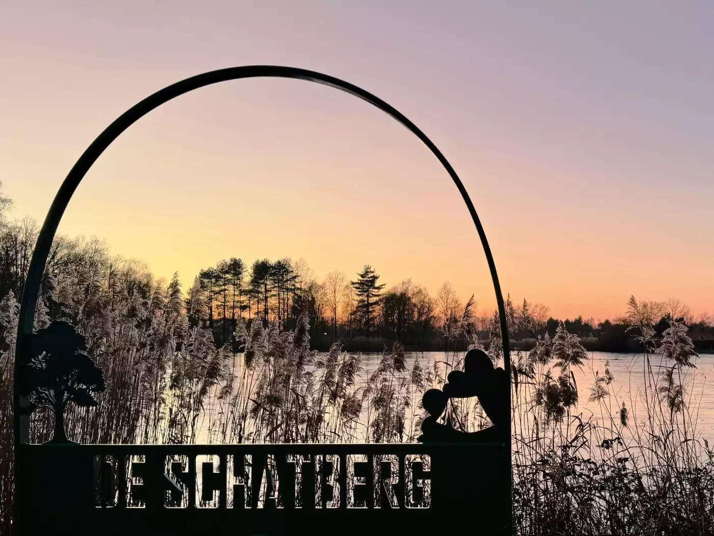 Lovely winter camping place