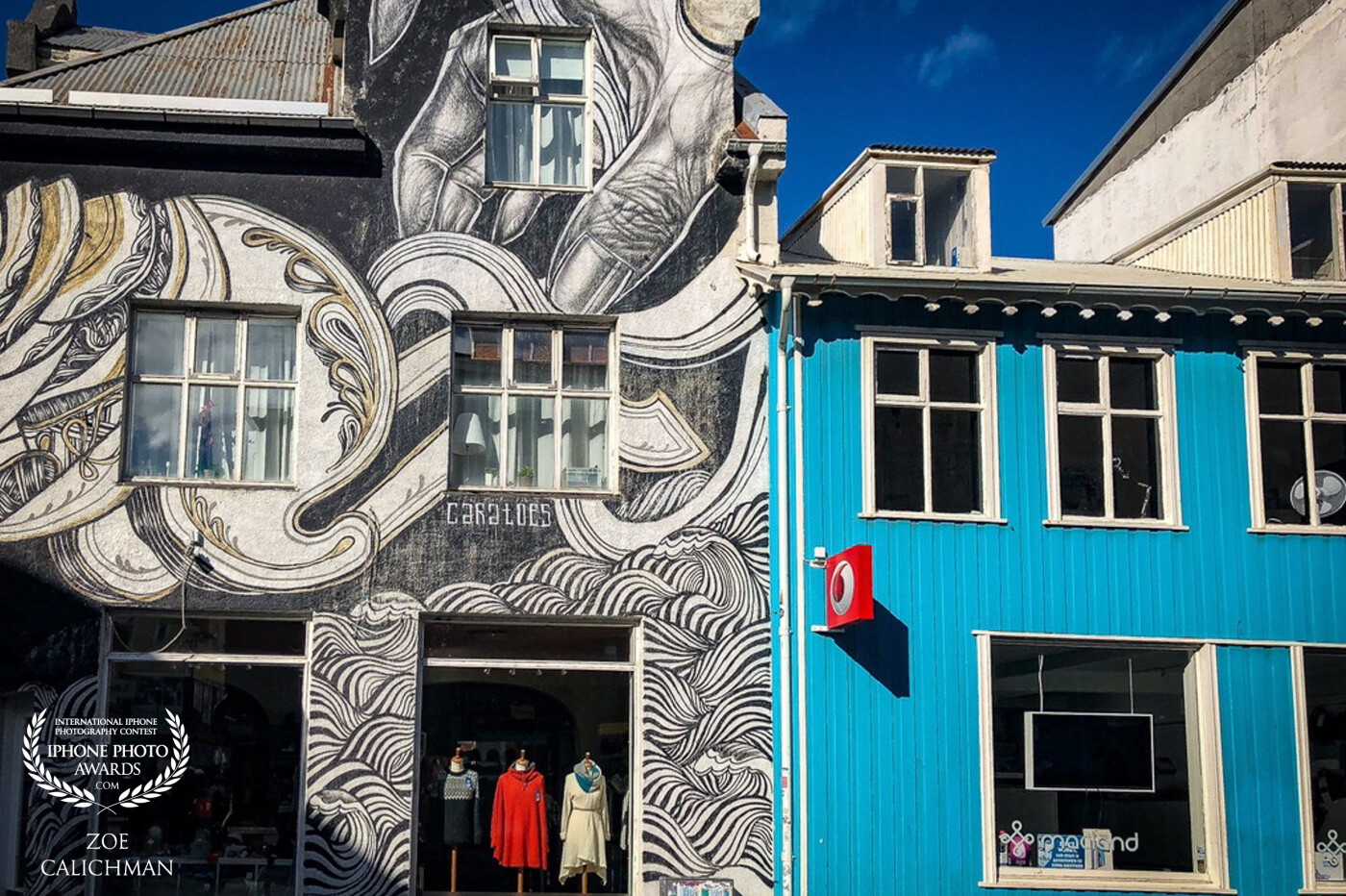 Colorful house paints and drawings all over Reykjavik in Iceland were the most pleasant surprises in its city vibe. These brillant colors and amazing graphics adorn the city with unforgettable lively scenes.