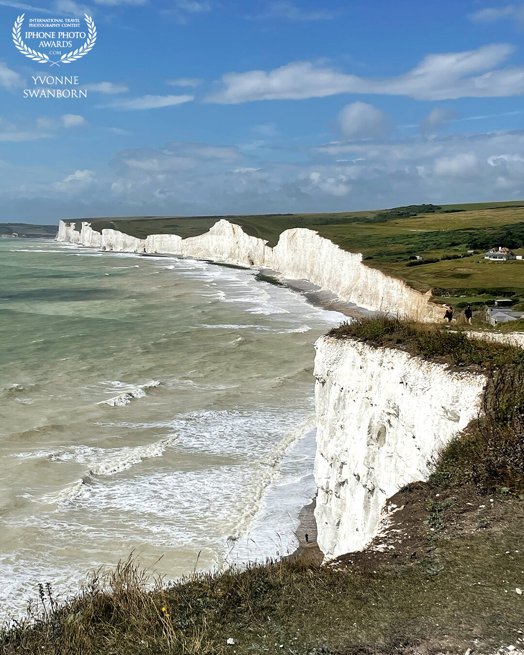 On the same trip we also visited the Seven Sisters, the chalk cliffs at East Sussex. It was a wonderful walk with beautiful nature and eventually the view at the Seven Sisters.