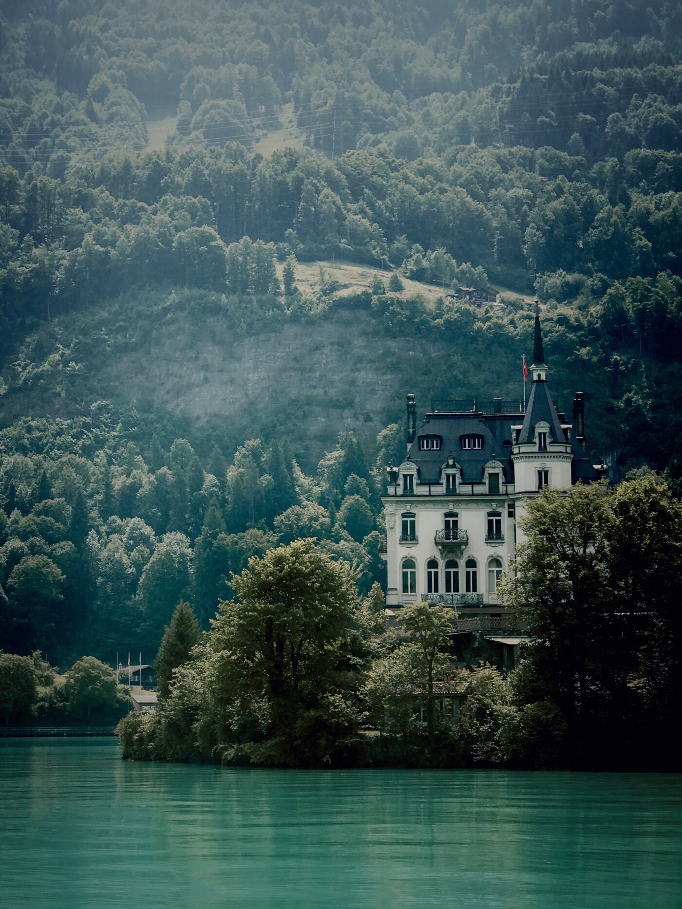 Just like in the fairytal. 
Iseltwald, Switzerland.