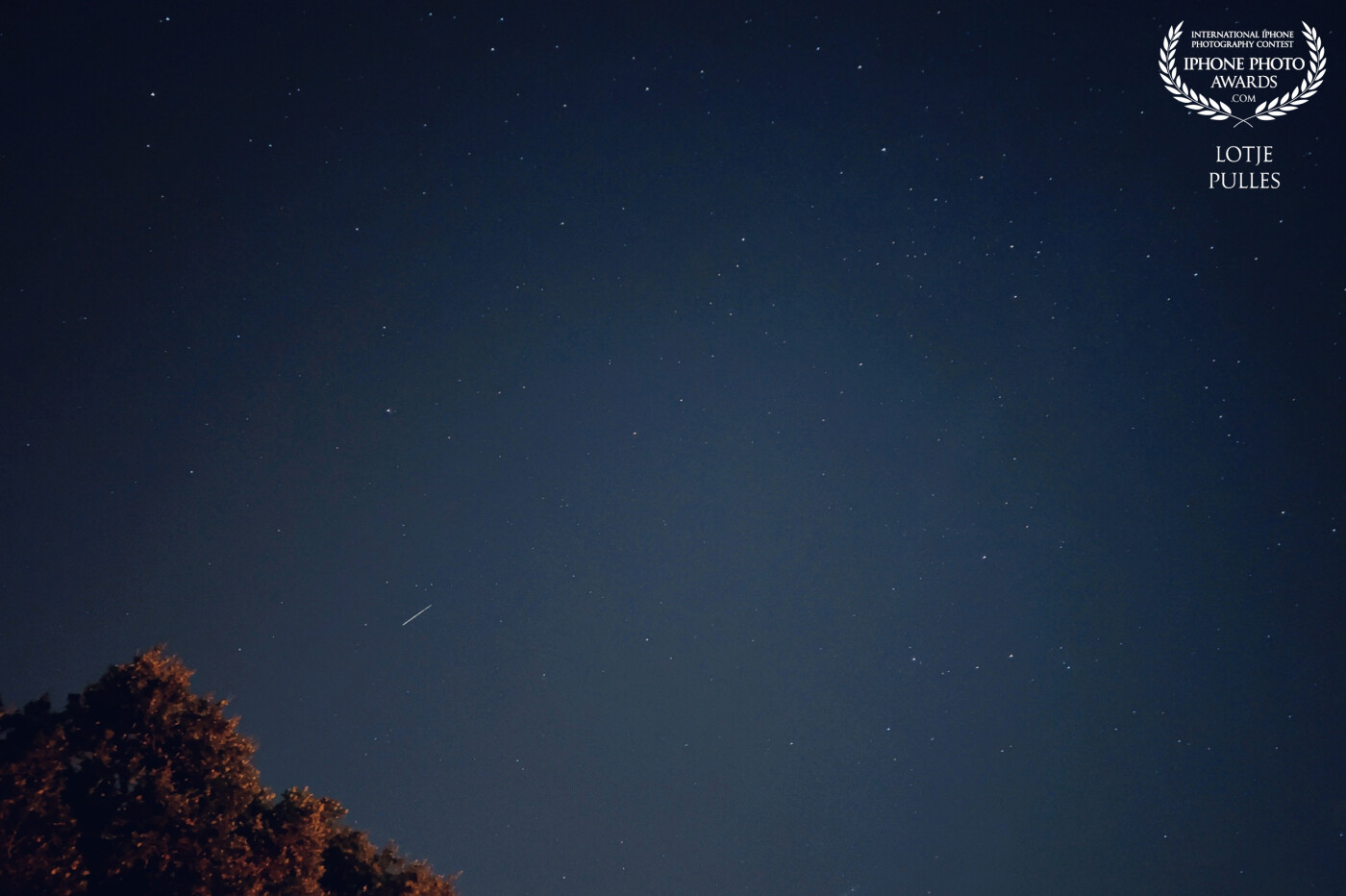 Just a little capture of the perseid meteor shower.