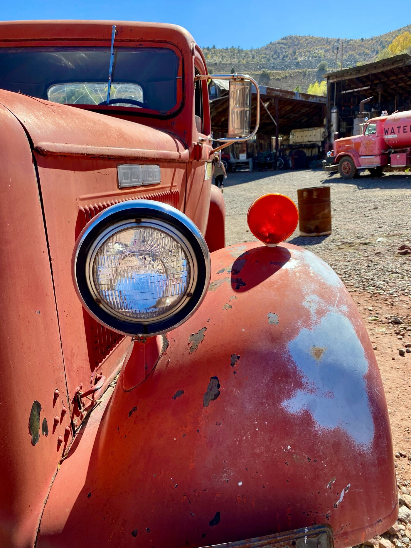 I always love to photograph old autos. This was captured at The Gold King Mine near Jerome, AZ, the...