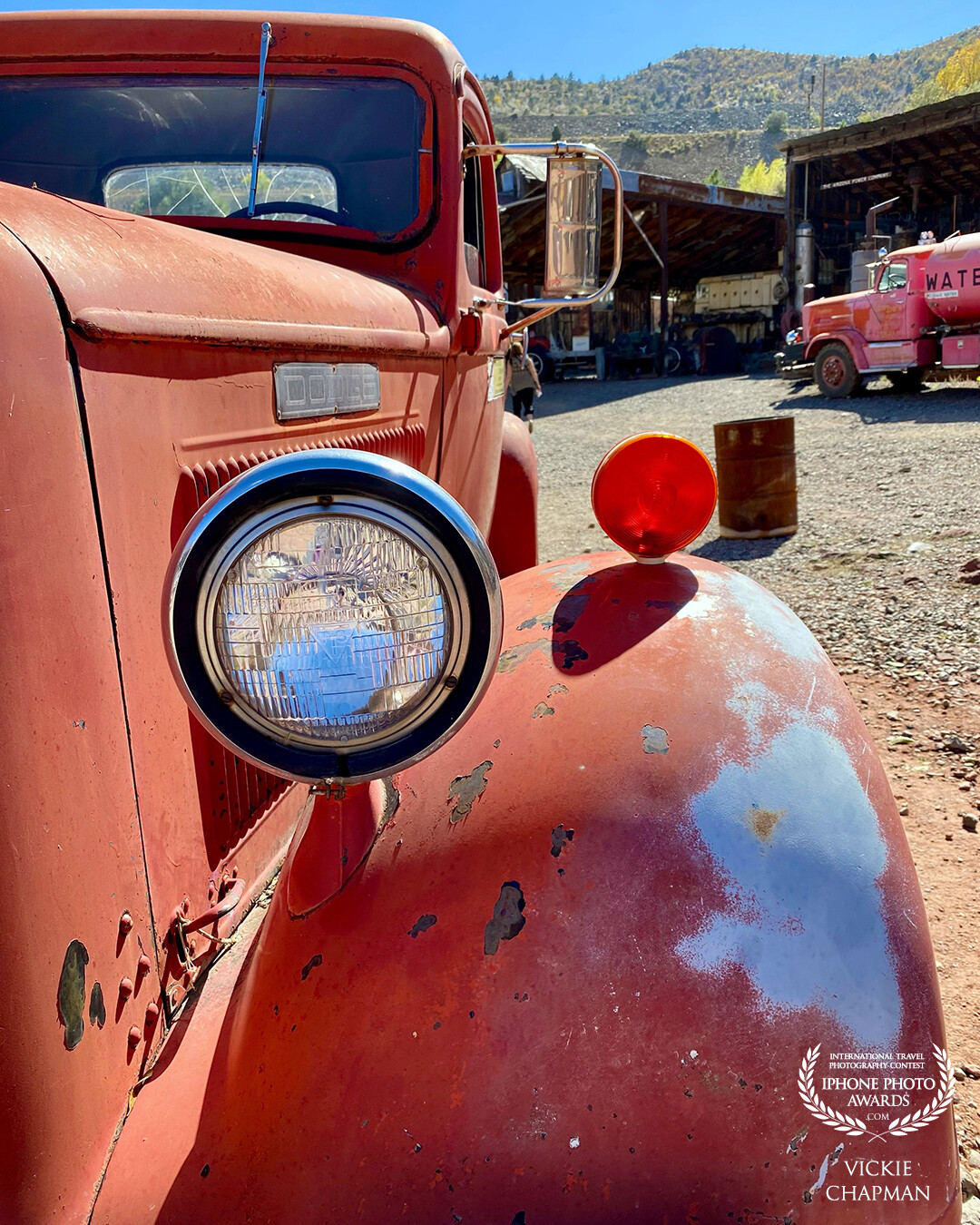 I always love to photograph old autos. This was captured at The Gold King Mine near Jerome, AZ, the USA.