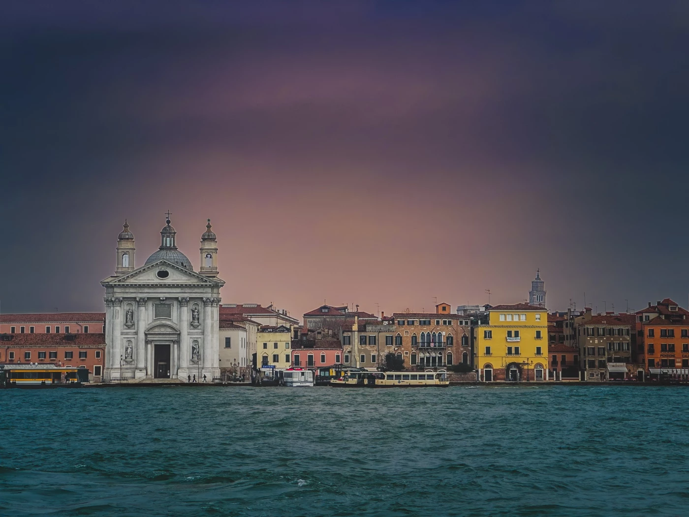 I took this photo in 2023, in January in Venice. We were on Giudecca and looked over to venice from...