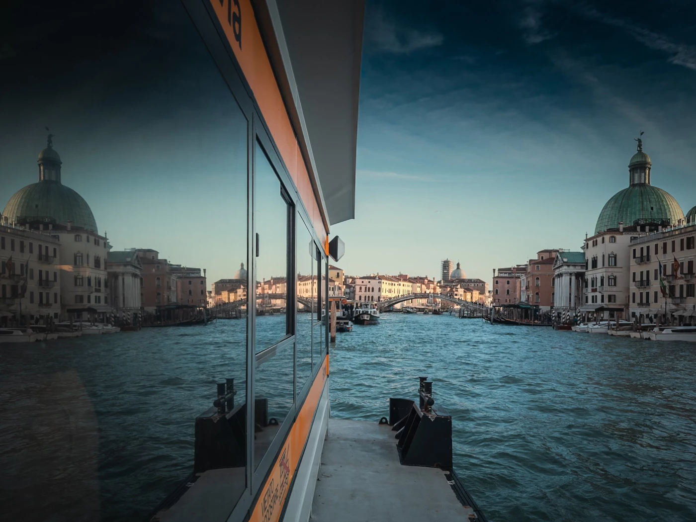 I took this photo on my first day in Venice, it was early and we waited at the Canal grande for a Va...