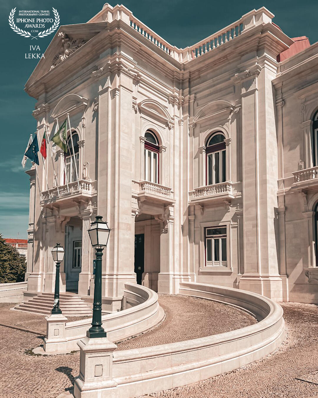 Campo dos Mártires da Pátria, Lisbon<br />
In this quiet Lisbon square, the curved ramps of Building 103 drew me in immediately. I framed the shot so the lines would lead the eye gently towards the gate, almost like an open invitation. The building, with its soft light and graceful symmetry, felt like it was offering a moment of calm in the middle of the city. It was less about the architecture alone, and more about the way it welcomed you in.