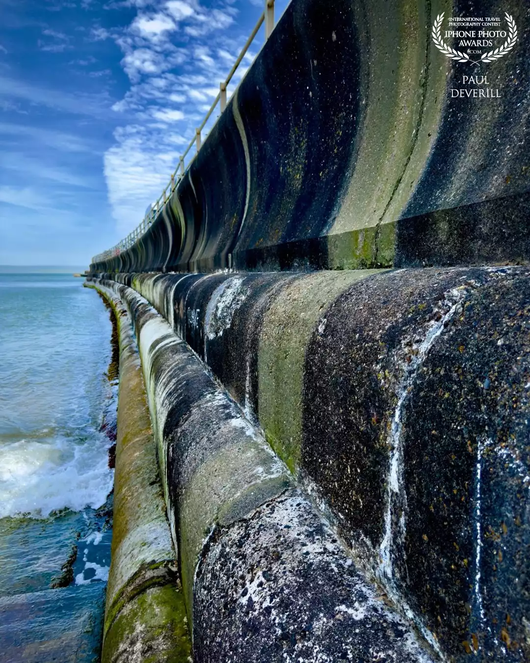 Margate in Kent UK - I noticed the marking in the shore line when I walking past and thought would make a great photo !