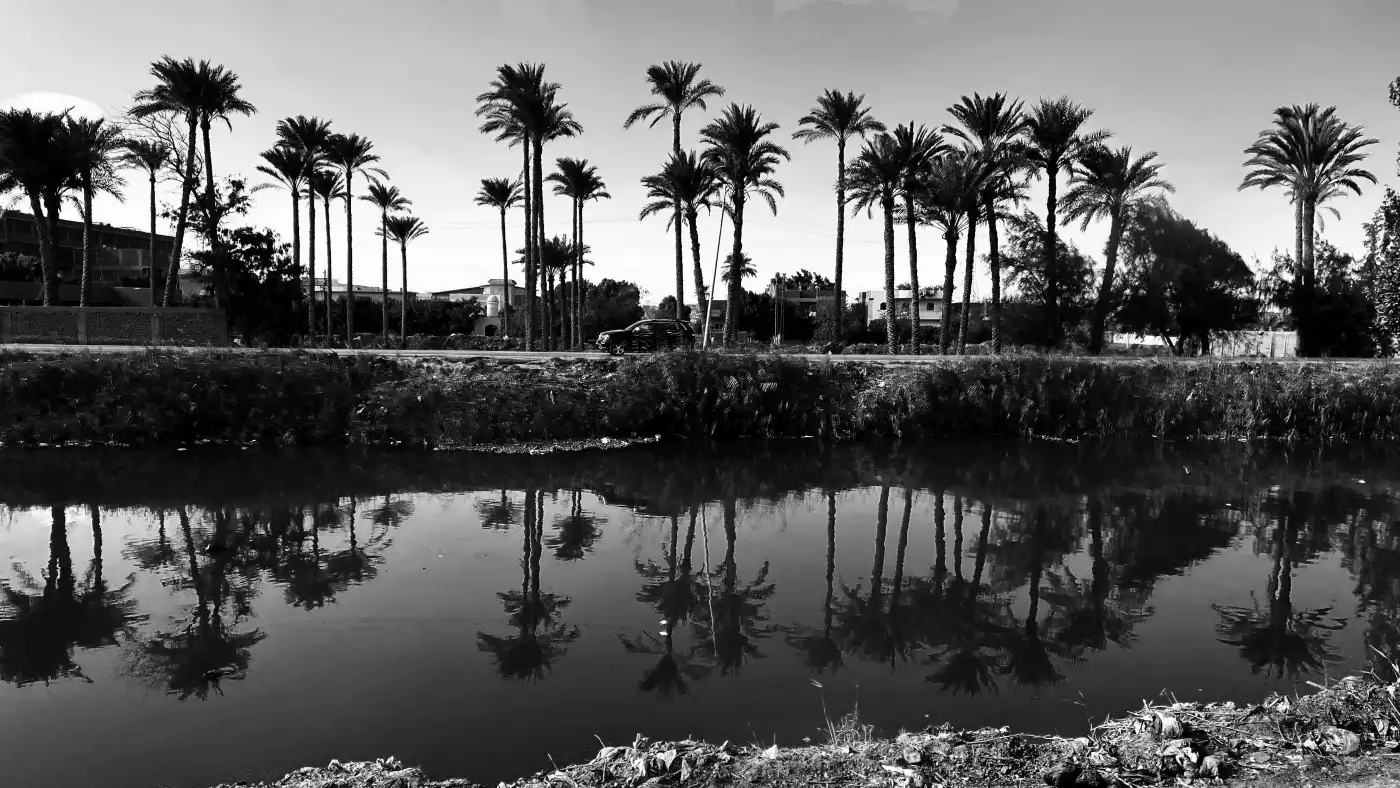 Sunset at Al Monawat, Egypt