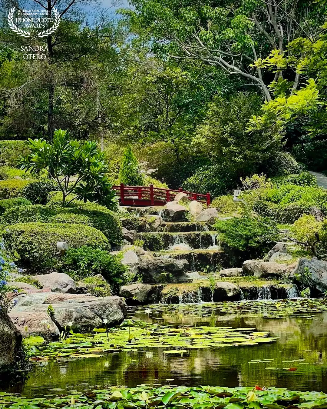 The Jardines de México is made up of several themed gardens including g Italian, Japanese, a Cactus and labyrinth for the sense. It is located outside of Mexico City in the state of Morelos.